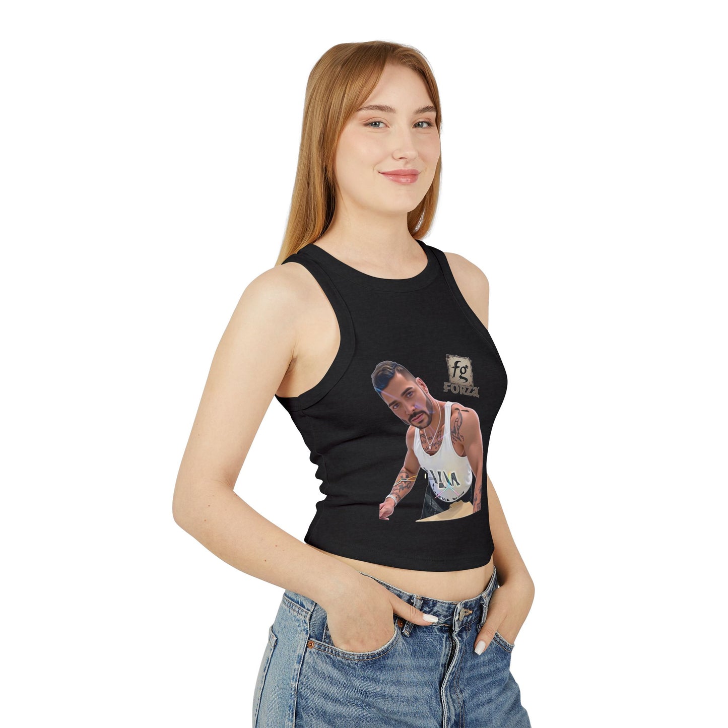 Chic Women's Micro Rib Tank Top - Stylish Summer Apparel, Casual Wear, Fitness Gear, Trendy Tops, Everyday Essentials
