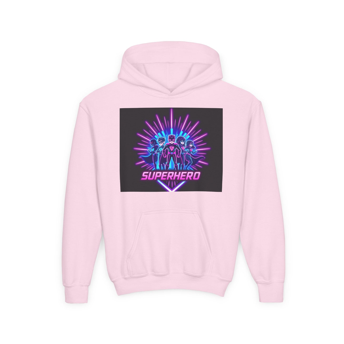 Youth Superhero Sweatshirt for Kids, Fun Hoodie for Playdates, Gift for Birthdays, Cool Sweatshirt for Young Heroes, Perfect for Casual Wear