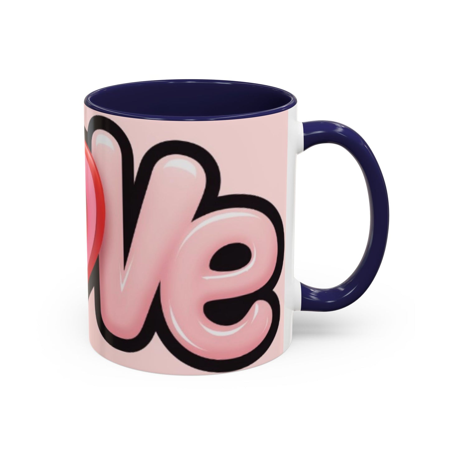 Mug, Love Bubbly Quote Coffee Cup, Tea Mug, Ceramic Drinkware, Valentine's Day Gift, Funny Gag Present