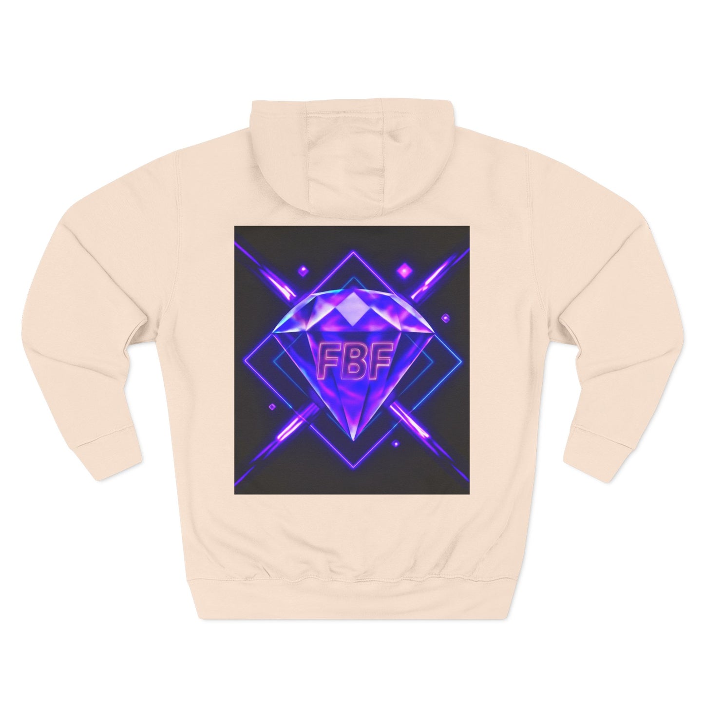 Futuristic Neon Fleece Hoodie, Stylish Sweatshirt, Vibrant Graphic Pullover, Perfect Gift for Tech Lovers, Unique Streetwear
