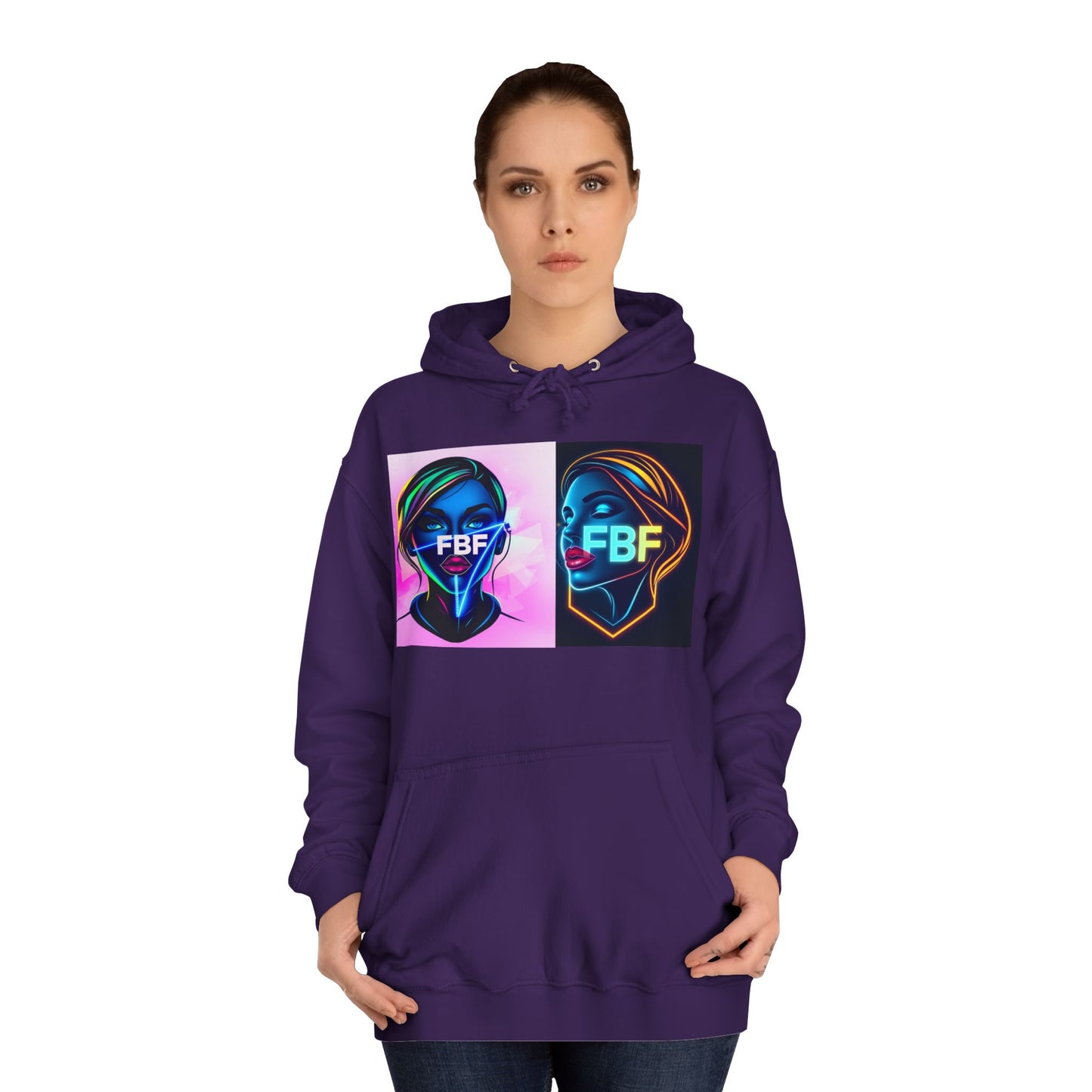 Vibrant Unisex College Hoodie with Neon Graphic Design, Trendy Sweatshirt, College Apparel, Unisex Hoodie, Gift for Students, [...]