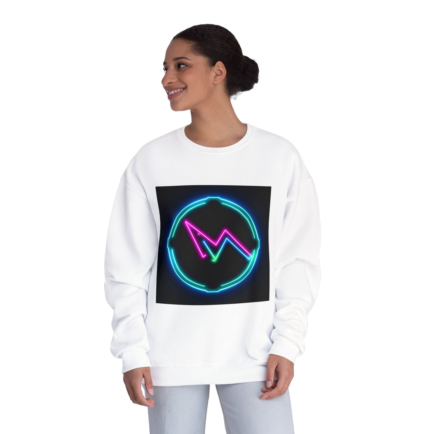 Neon Pulse Unisex Crewneck Sweatshirt