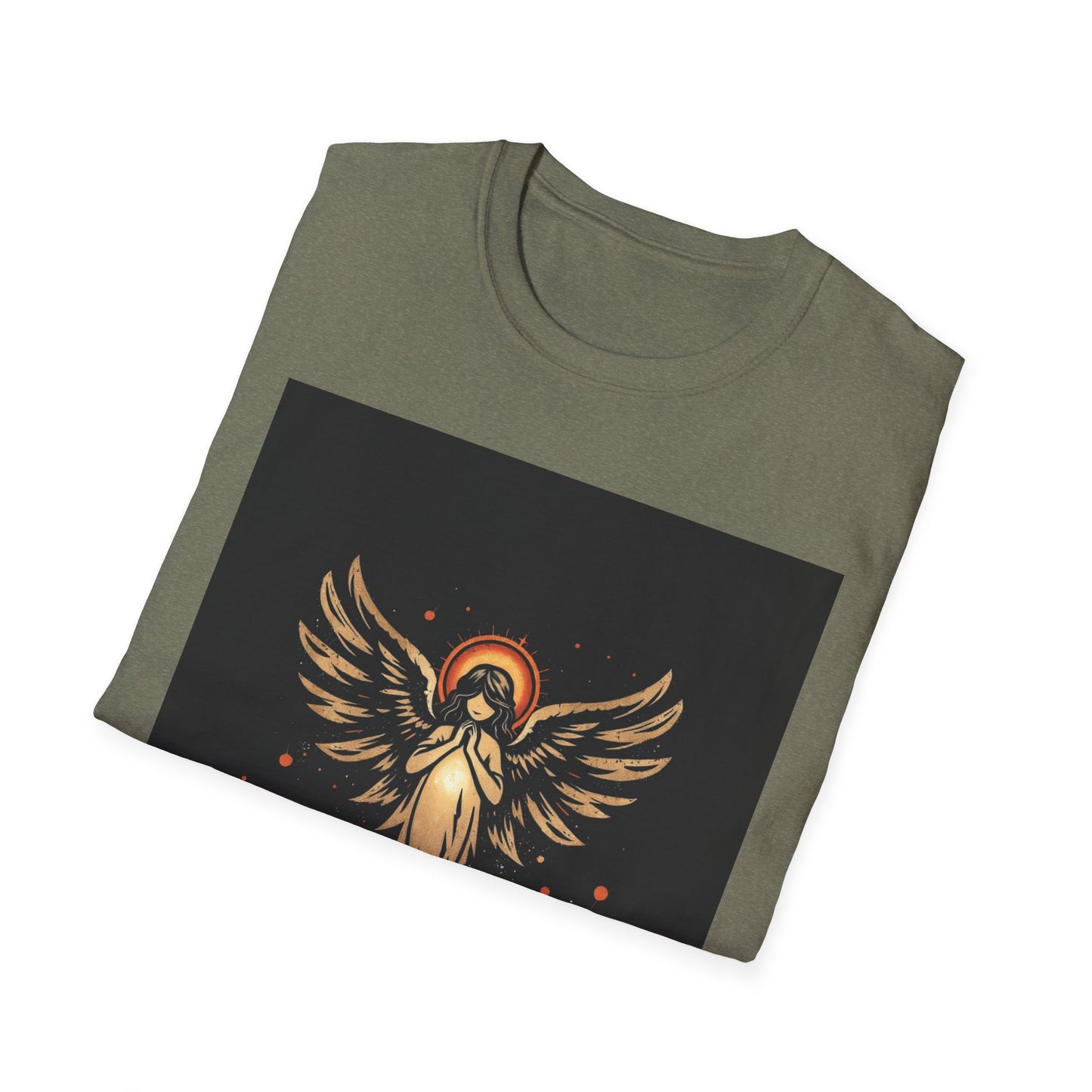 Earth Angel Unisex T-Shirt | Softstyle Tee for Comfort, Great Gift for Birthdays, Casual Wear, Spiritual Gifts, Music Festivals