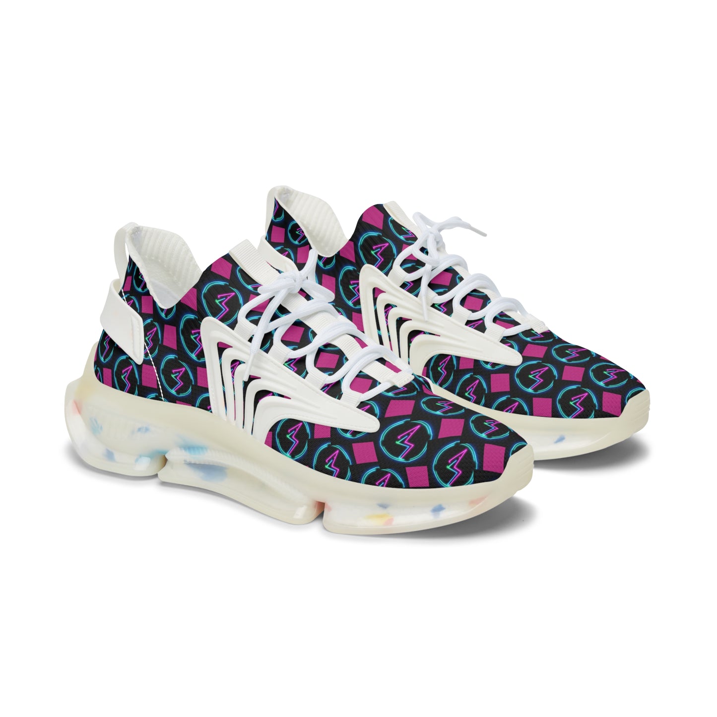 Vibrant Women's Mesh Sneakers for Active Lifestyles, Trendy Sports Shoes, Gift for Fitness Enthusiasts, Stylish Running Shoes