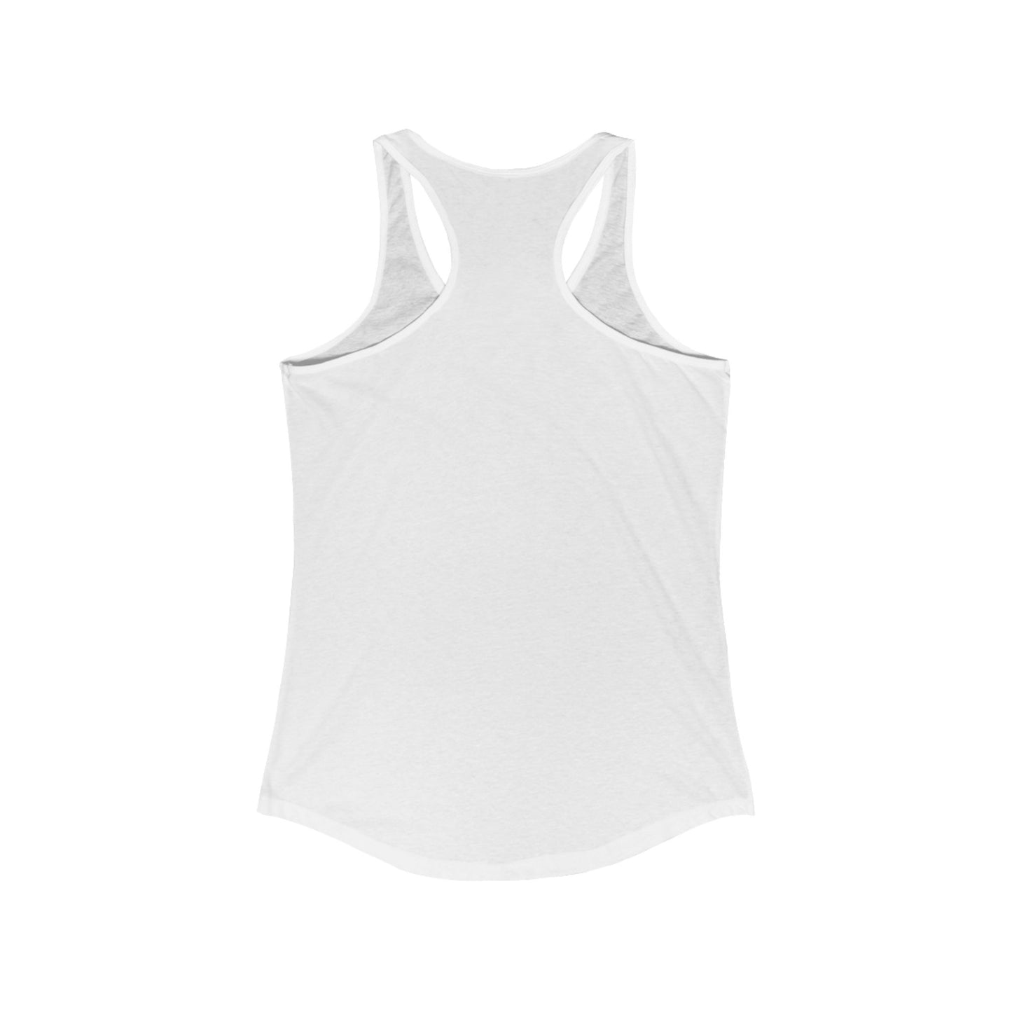 Artistic Graphic Racerback Tank Top - Stylish Casual Wear for Summer, Unique Gift for Art Lovers, Pool Parties, Gym, Music Festivals