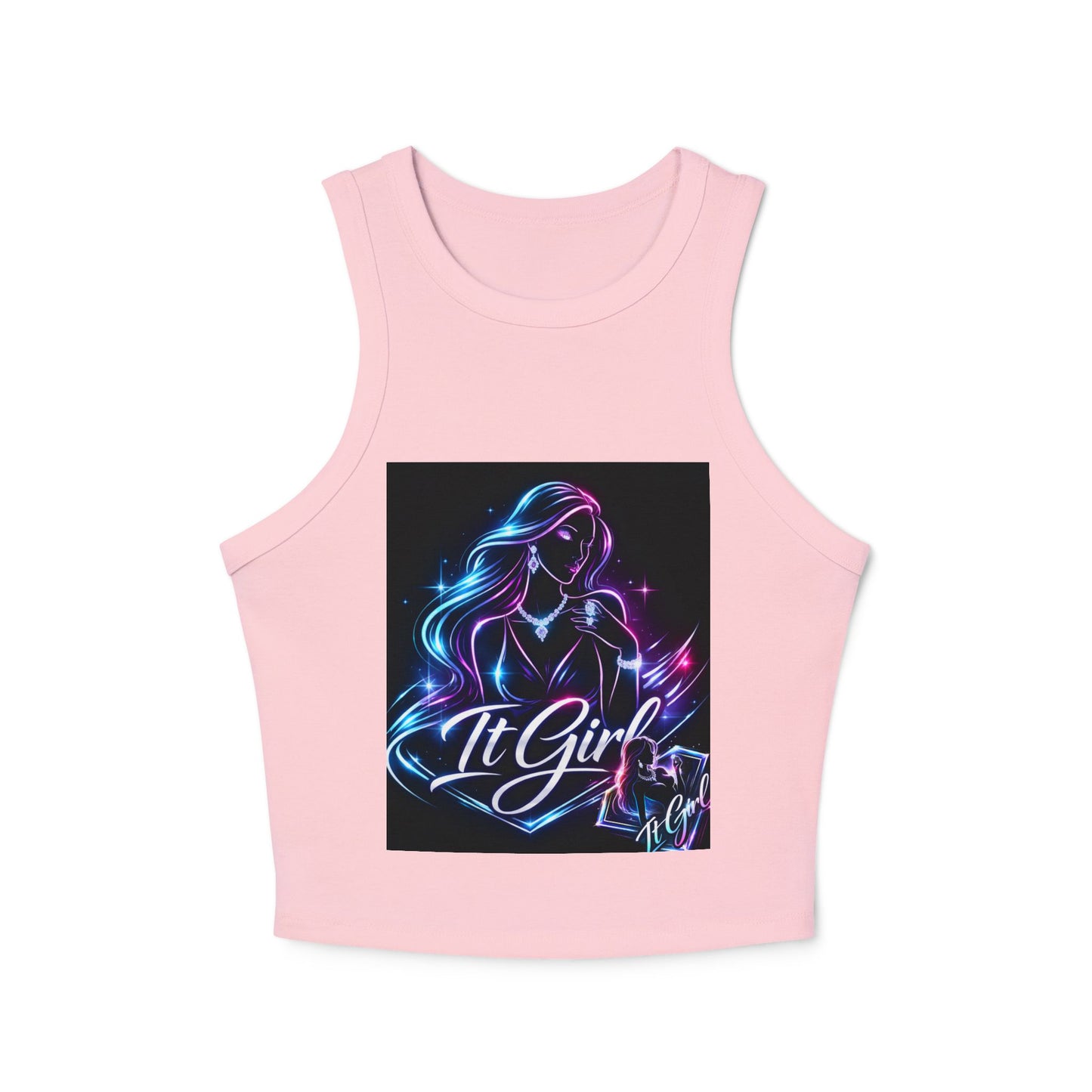 Women's Micro Rib Racer Tank Top