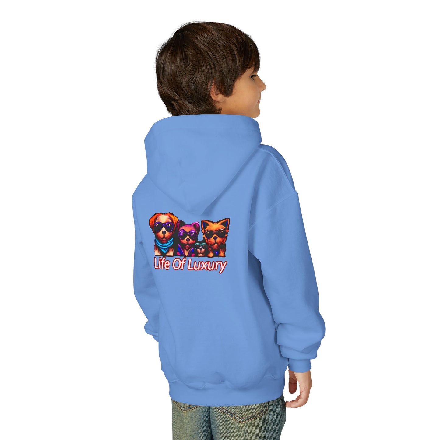 Youth Heavy Blend Hooded Sweatshirt