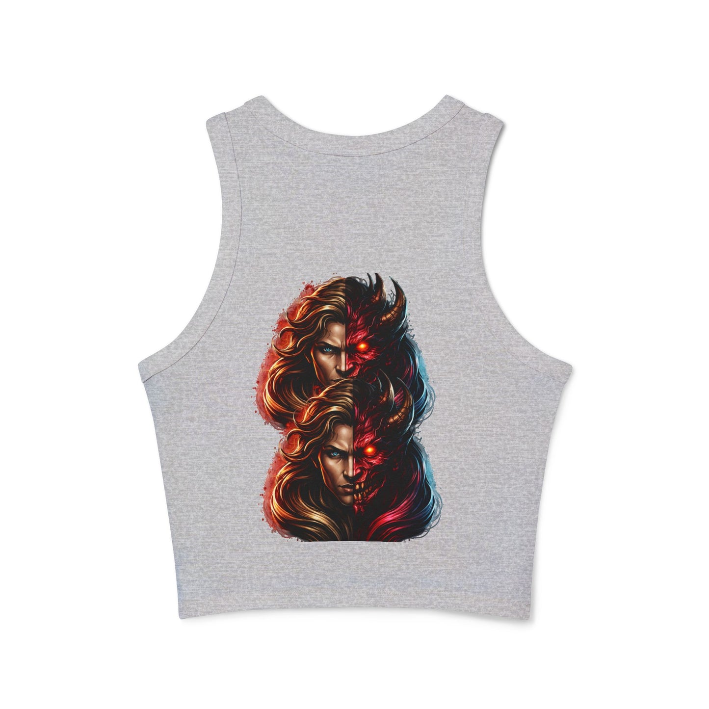 Great/hate Women's Micro Rib Racer Tank Top