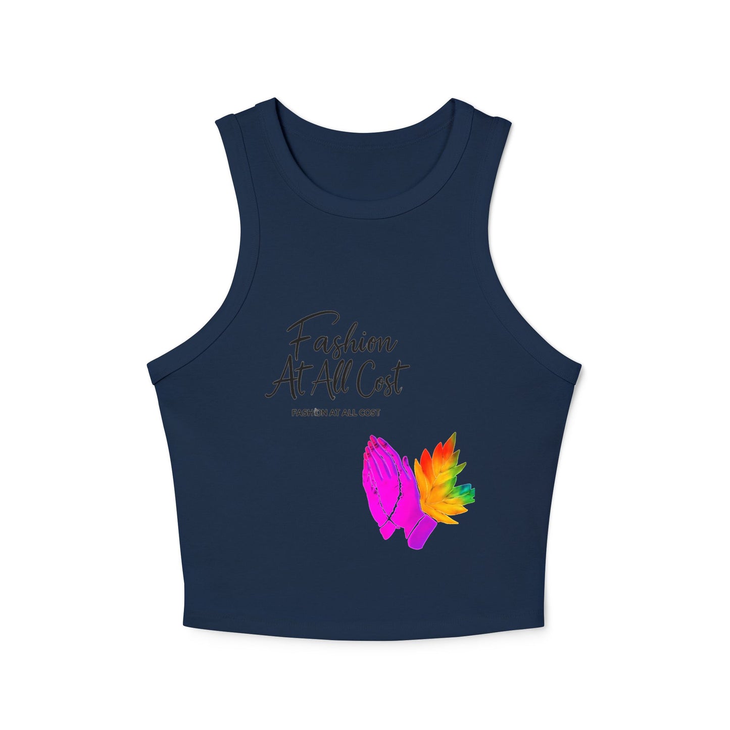 Women's Micro Rib Racer Tank Top
