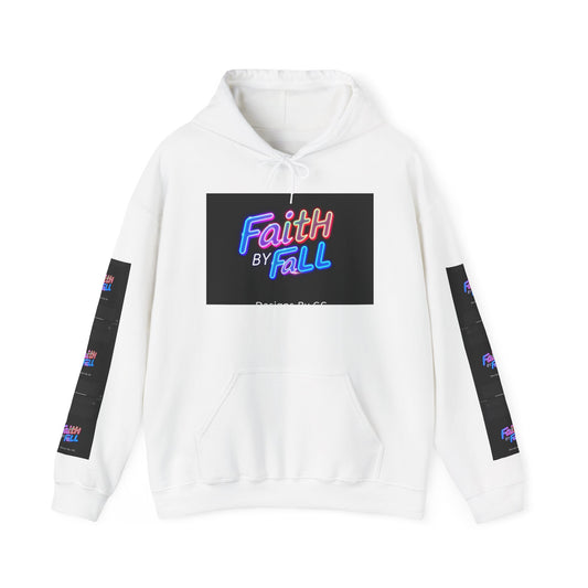 Faith by All Hooded Sweatshirt | Unisex Heavy Blend | Inspirational Apparel