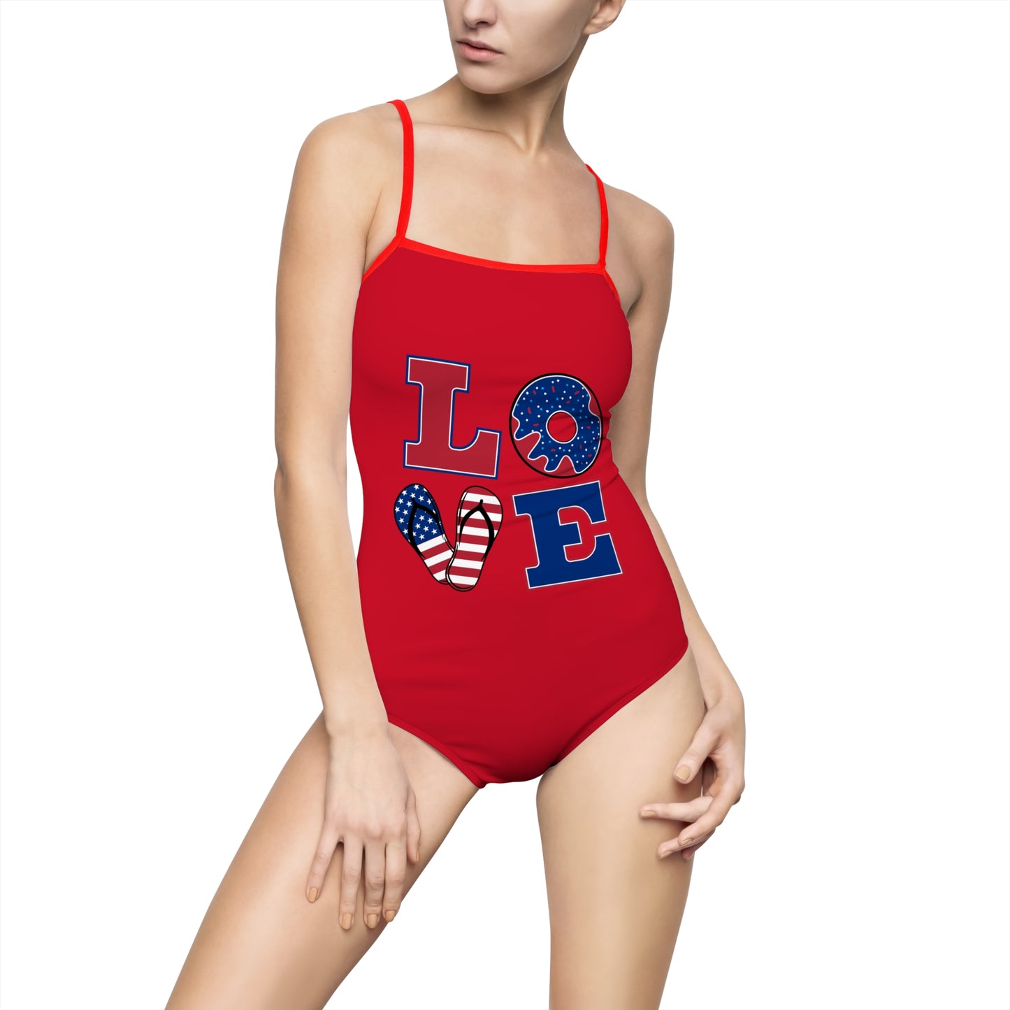 Women's One-piece Swimsuit (AOP)