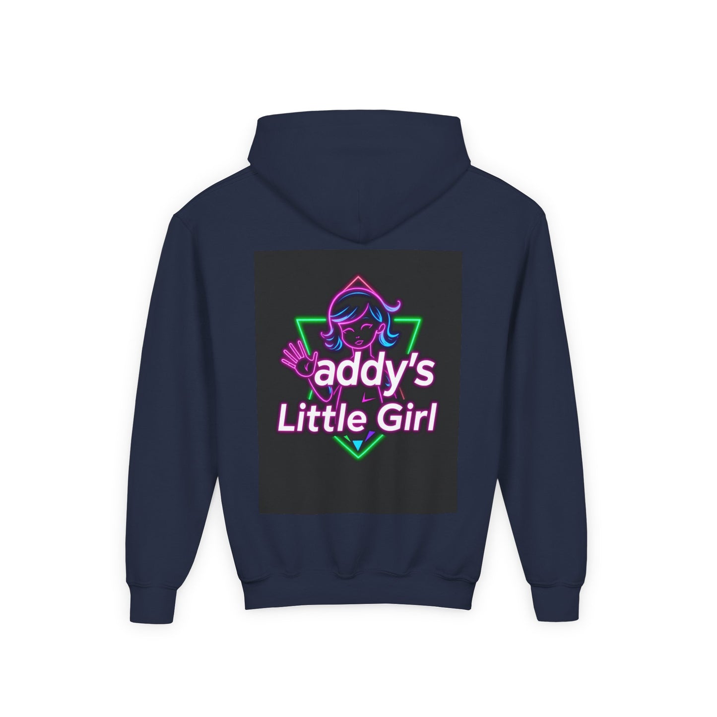 Daddy's Little Girl Hoodie, Cozy Youth Sweatshirt, Cute Gift for Dads, Kids Sweatshirt, Family Celebration Apparel