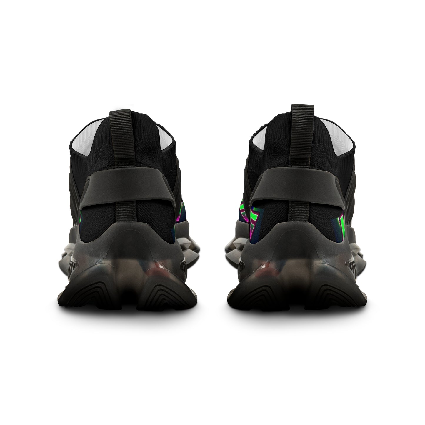 Men's Urban Graphic Sneakers, Trendy Athletic Footwear, Colorful Mesh Sports Shoes, Street Style Trainers, Comfortable Casual Sneakers