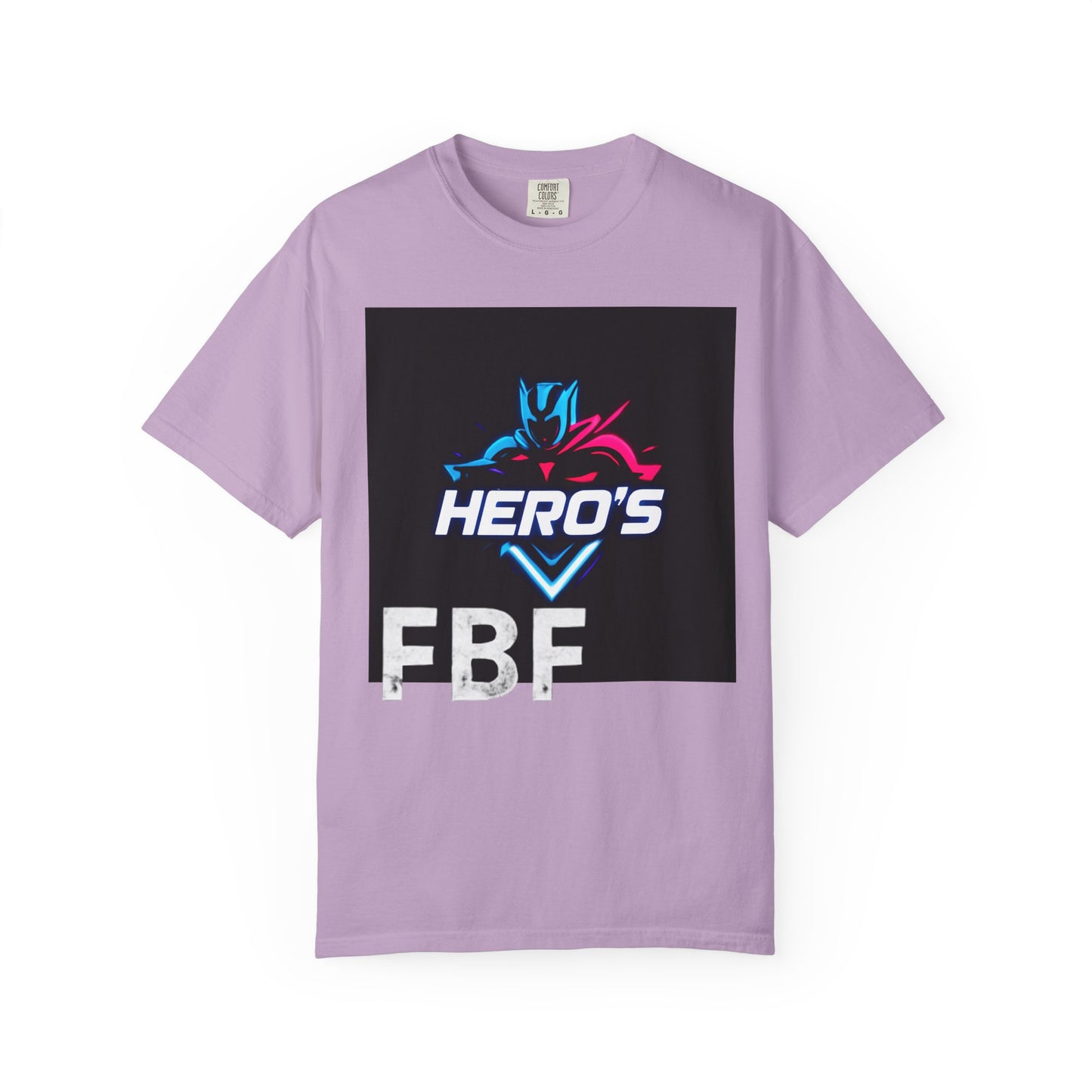 Hero's Unisex Garment-Dyed T-shirt, Casual Tee, Perfect for Gifting, Comic Fans, Hero Celebrations, Graphic Tee, Everyday Wear