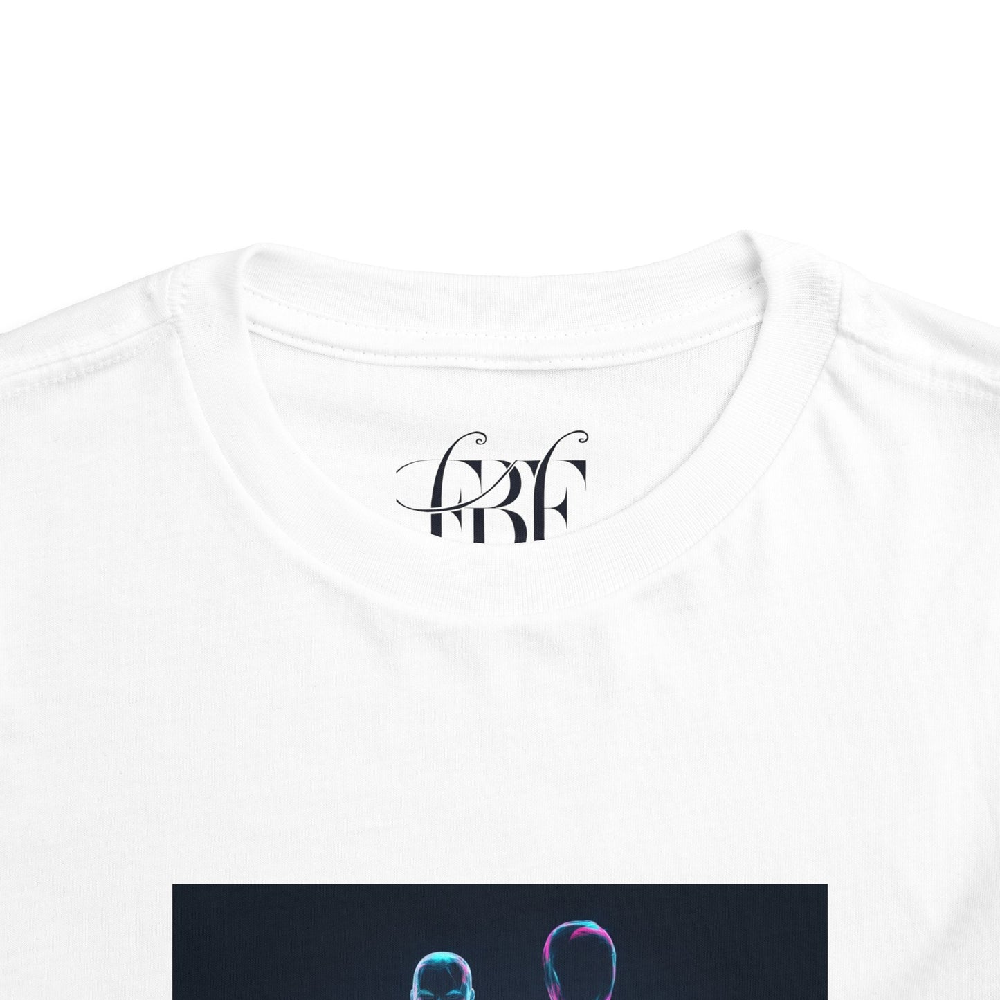 Toddler Tee — Energy & Vibes Neon Dance Graphic