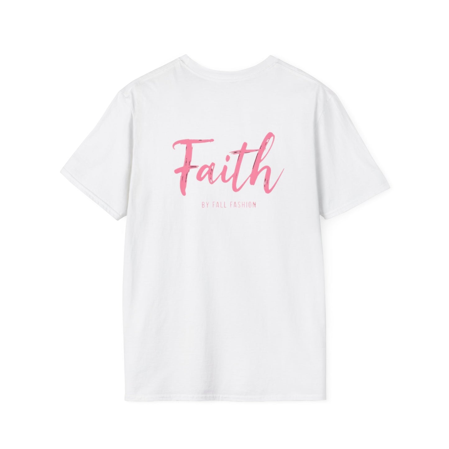 Faith-Inspiring Unisex Softstyle T-Shirt, Everyday Wear, Gift for Her, Christian Apparel, Inspirational Tee, Spiritual Comfort