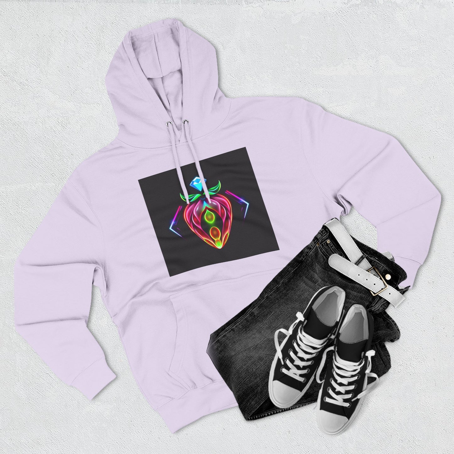 Vibrant Art Hoodie, Colorful Fleece Hoodie, Unique Sweatshirt, Artistic Gift, Cozy Layer for Every Occasion