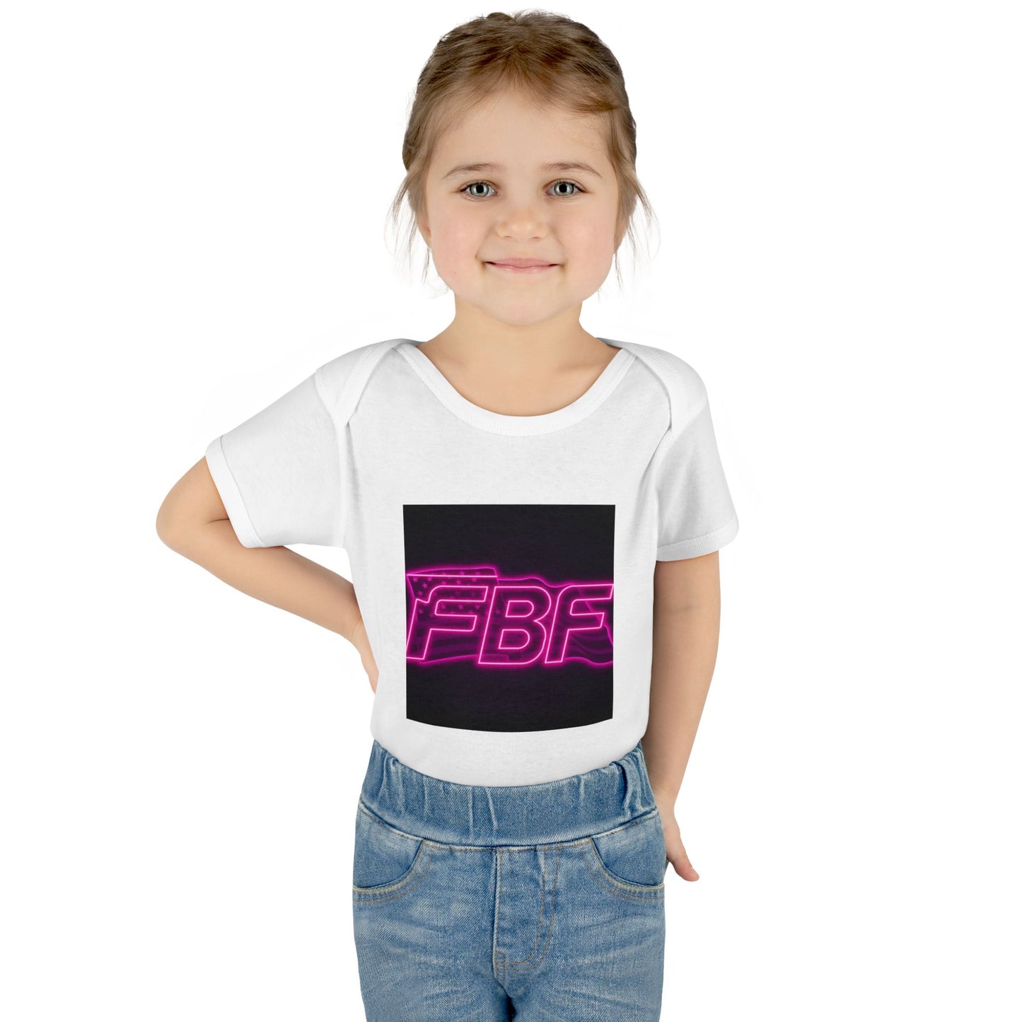 Neon Baby Bodysuit for Trendy Infants, Cool Graphic Onesie, Unique Baby Gift, Personalized Baby Outfit, Modern Infant Apparel