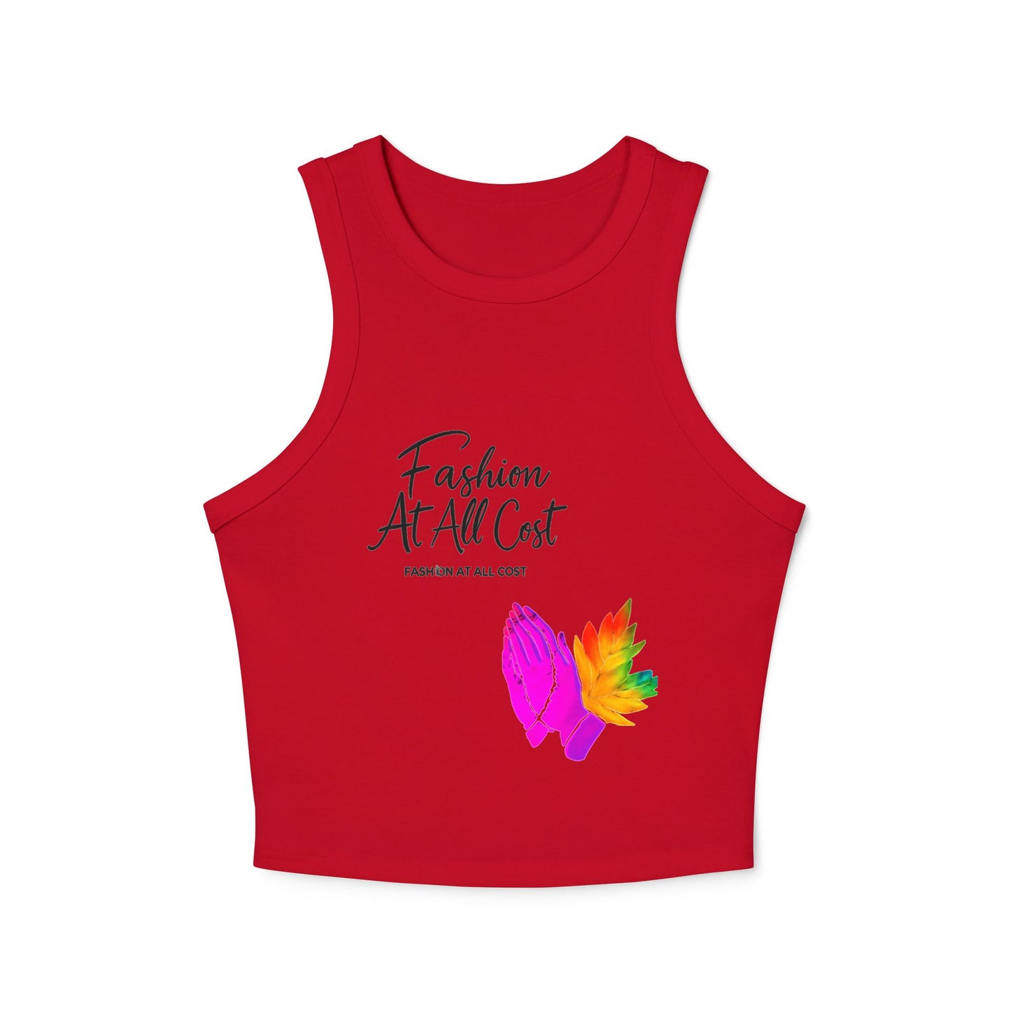 Women's Micro Rib Racer Tank Top