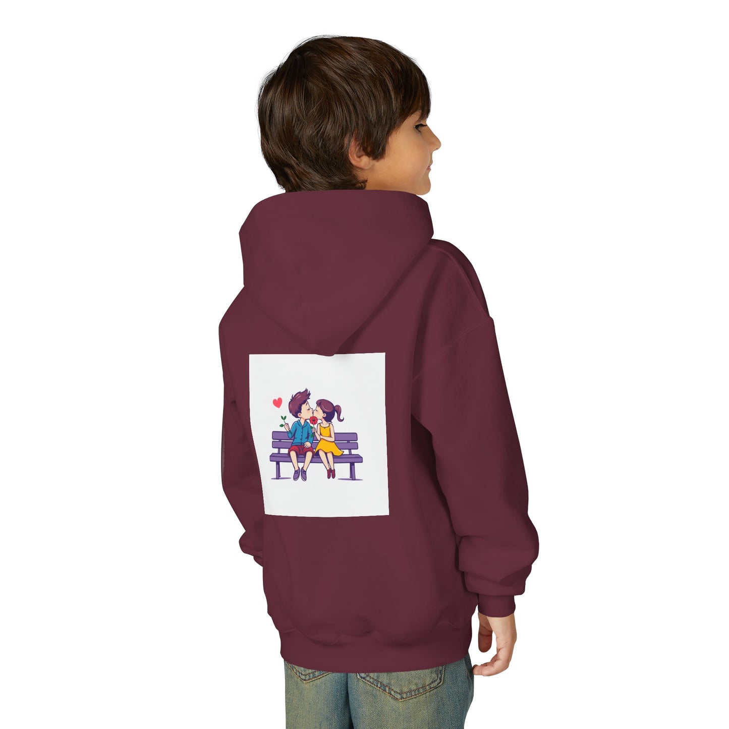 Youth Heavy Blend Hooded Sweatshirt