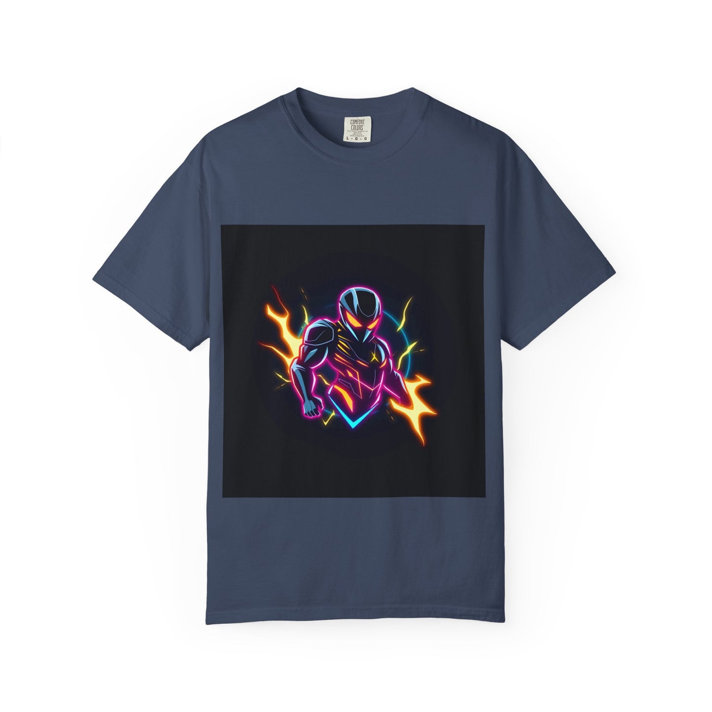 Vibrant Unisex Graphic T-Shirt, Cosmic Dreams Tee, Retro Neon Shirt, Stylish Casual Wear, Gift for Gamers & Dreamers