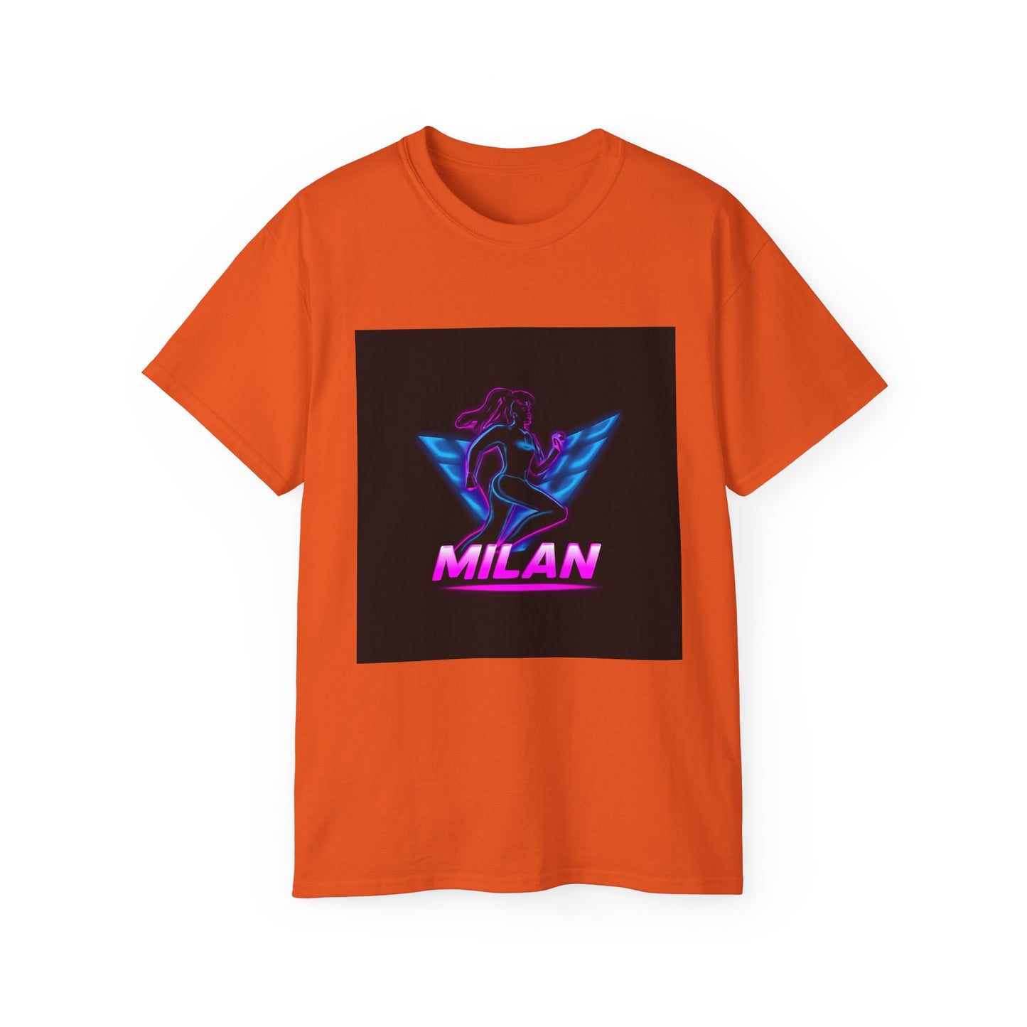 Milan Graphic Tee, Unisex Ultra Cotton T-Shirt, Retro Sportswear, Casual Streetwear, Birthday Gift, Unique Fashion Statement