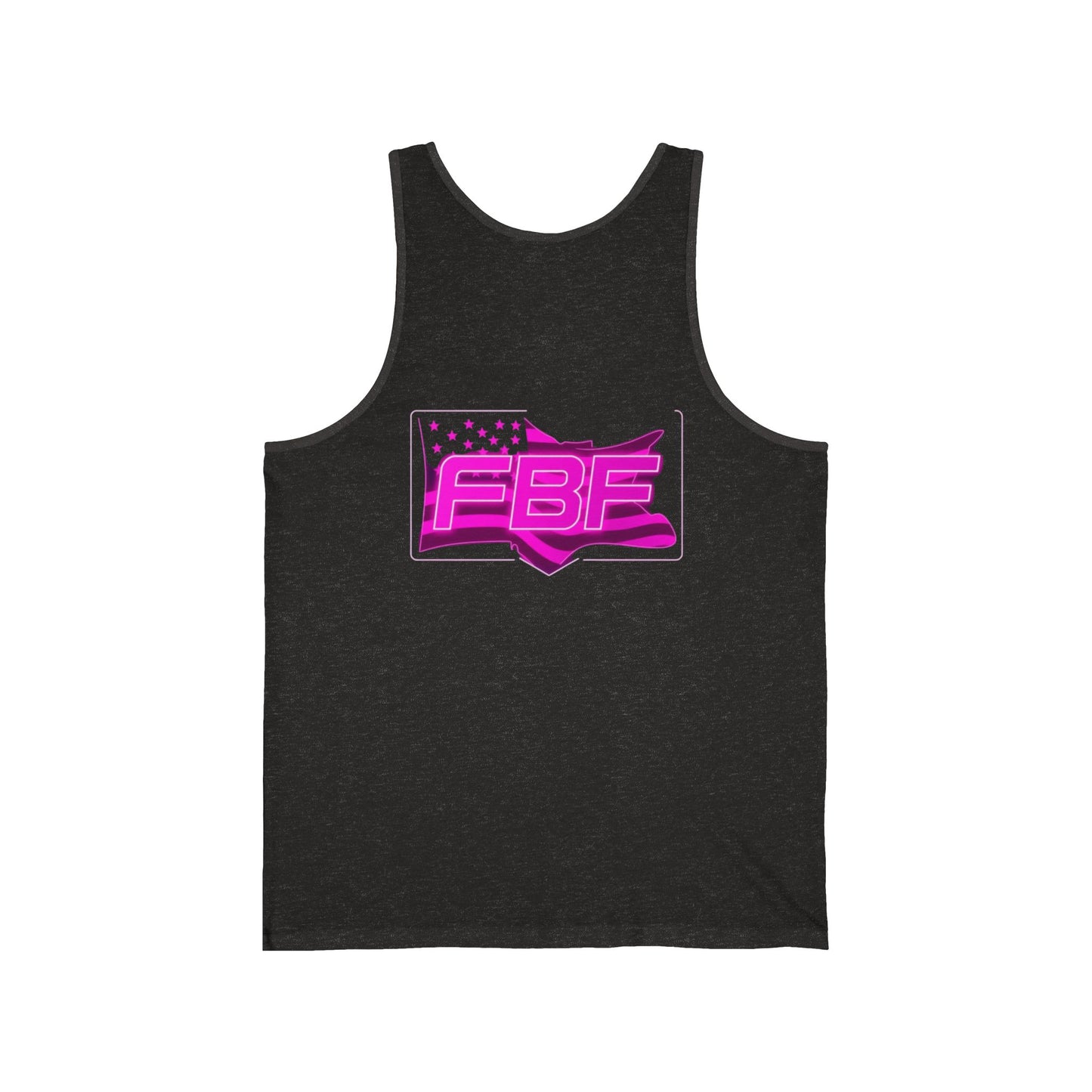Patriotic Kiss Unisex Jersey Tank, Summer Top, Pride Apparel, Festival Wear, Casual Outfit, Gift for Her