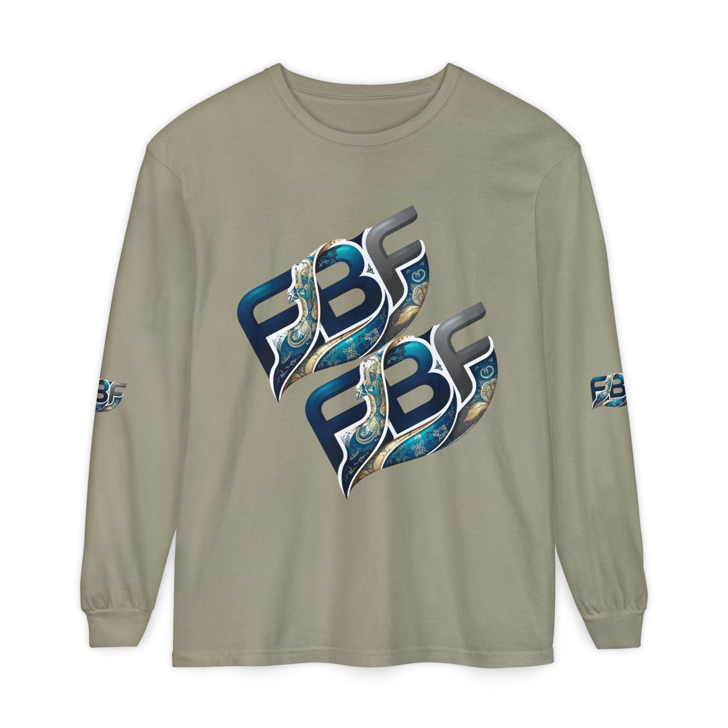 FBF Logo Long Sleeve T‑Shirt — Graphic Streetwear Tee