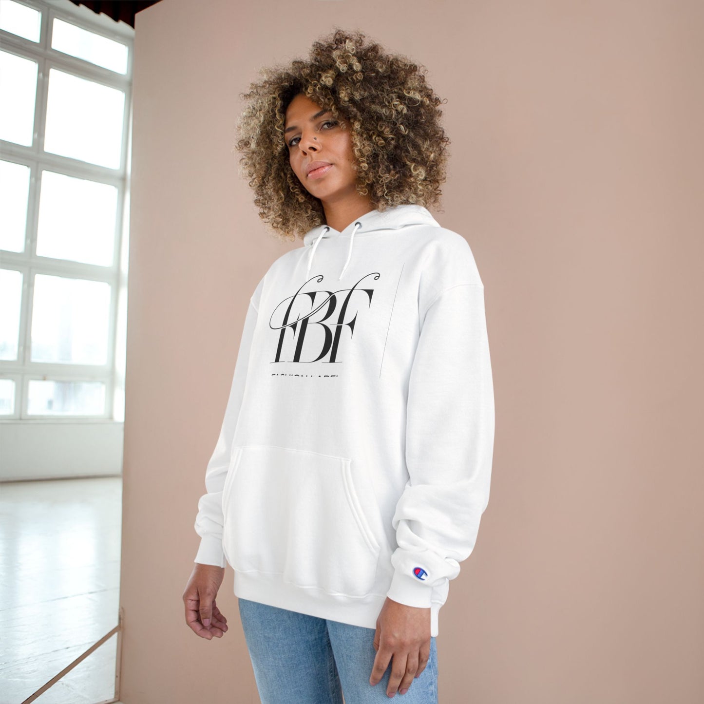 FBF Neon Champion Hoodie | Casual Streetwear for All Occasions