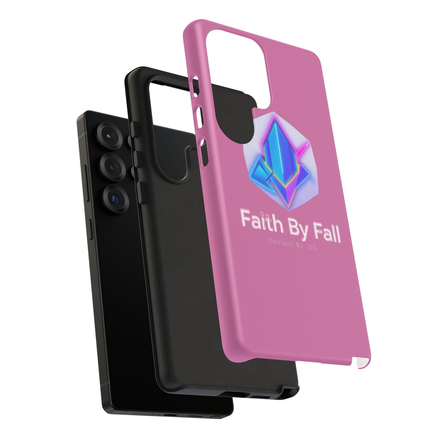 Vibrant Phone Case with Motivational Design - Faith By Fall, Colorful Phone Cover, Customizable Mobile Accessory, Unique Gift Idea, [...]