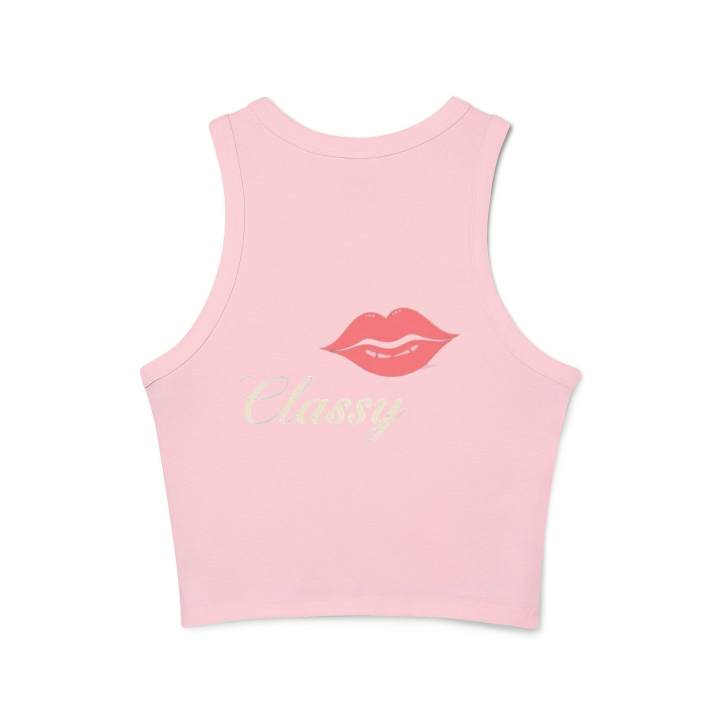 Women's Micro Rib Racer Tank Top