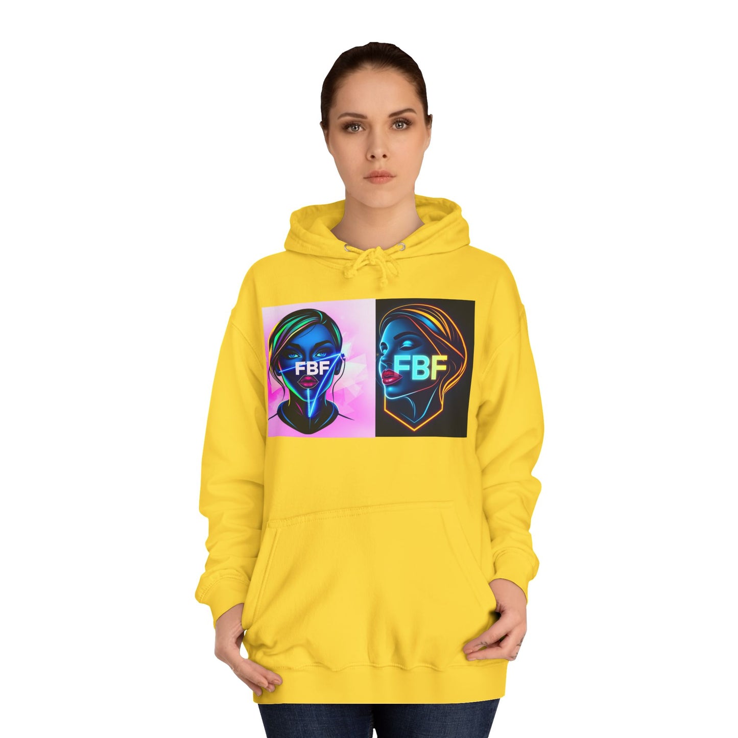 Vibrant Unisex College Hoodie with Neon Graphic Design, Trendy Sweatshirt, College Apparel, Unisex Hoodie, Gift for Students, [...]