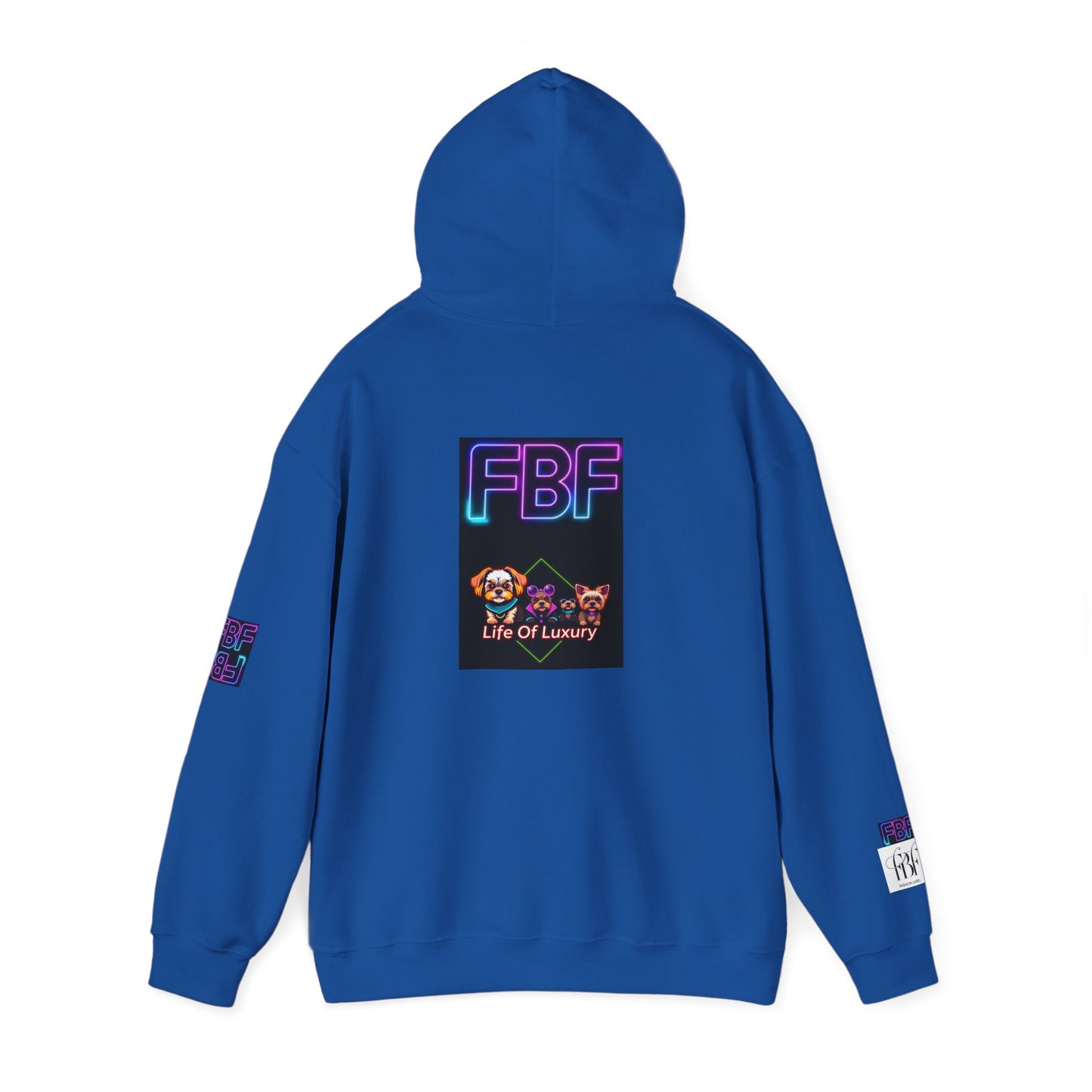 Luxury Life Unisex Hoodie - Cozy Sweatshirt for Pet Lovers, Gift for Birthdays, Everyday Wear, Chill Vibes, FBF Collection