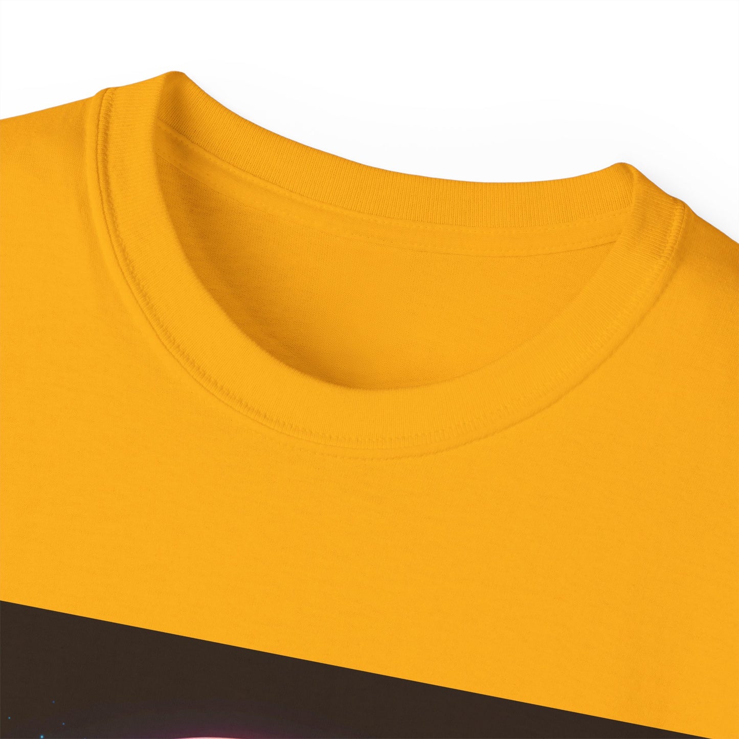 NY Italian Culture T‑Shirt — Retro Neon Brooklyn Bridge Graphic