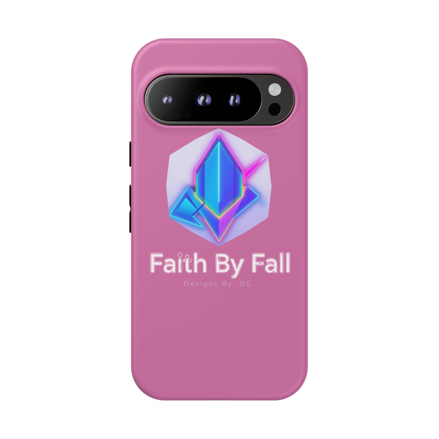 Vibrant Phone Case with Motivational Design - Faith By Fall, Colorful Phone Cover, Customizable Mobile Accessory, Unique Gift Idea, [...]