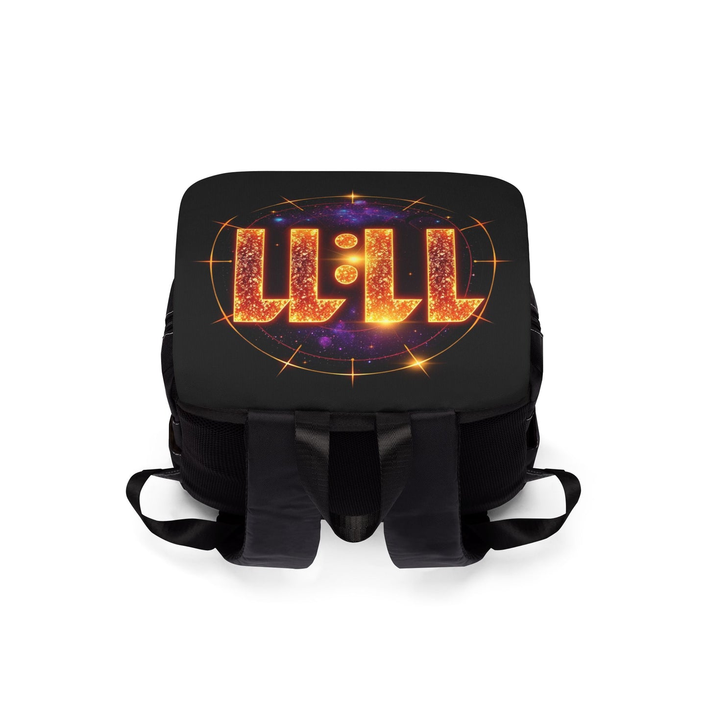 Cosmic 11:11 Shoulder Backpack | Unisex Daypack, Perfect for Festivals, College, Travel, Magic Moments, Unique Gift