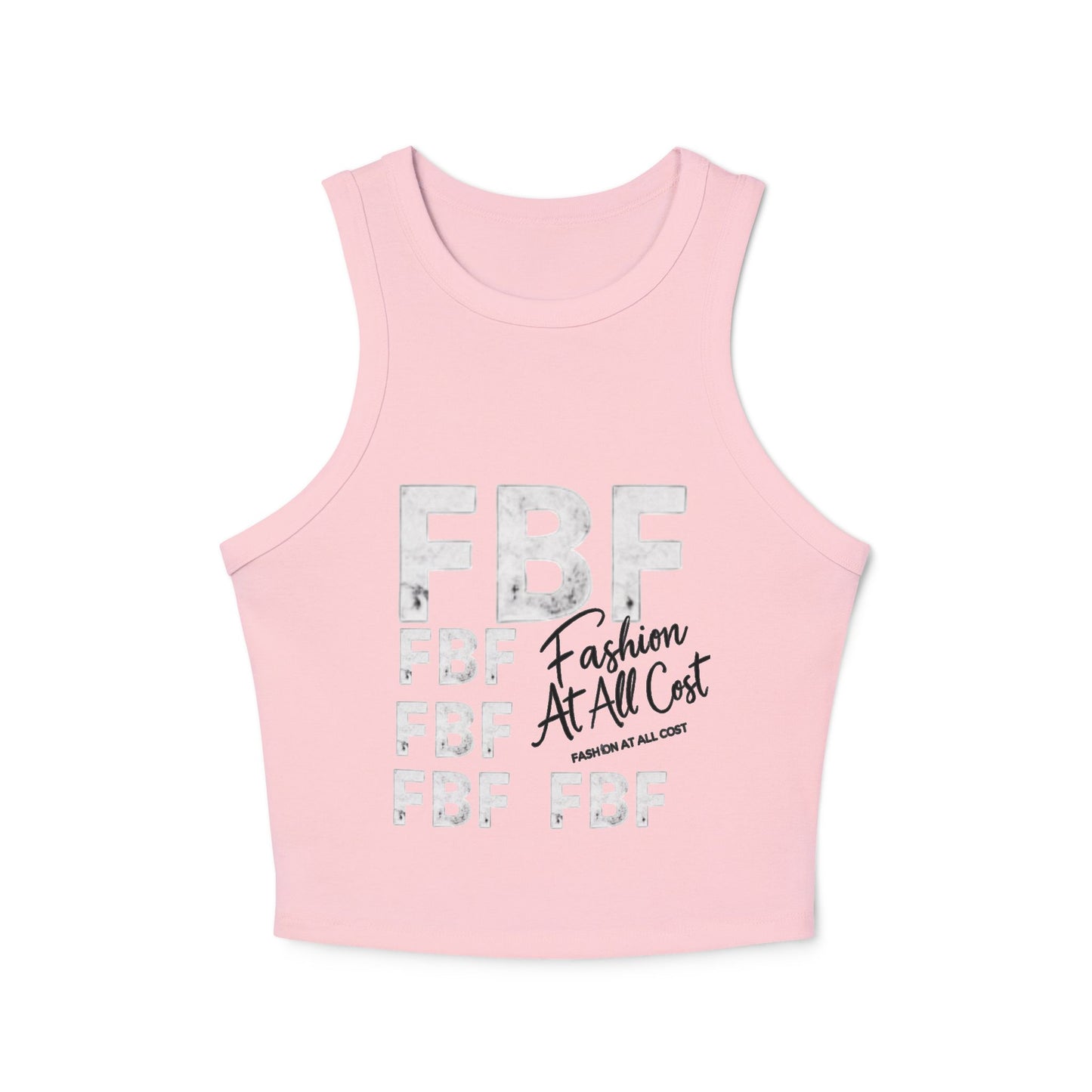Stylish Women's Tank Top - Fashion At All Cost, Summer Casual Wear, Workout Top, Trendy Crop, Gift for Fashion Lovers
