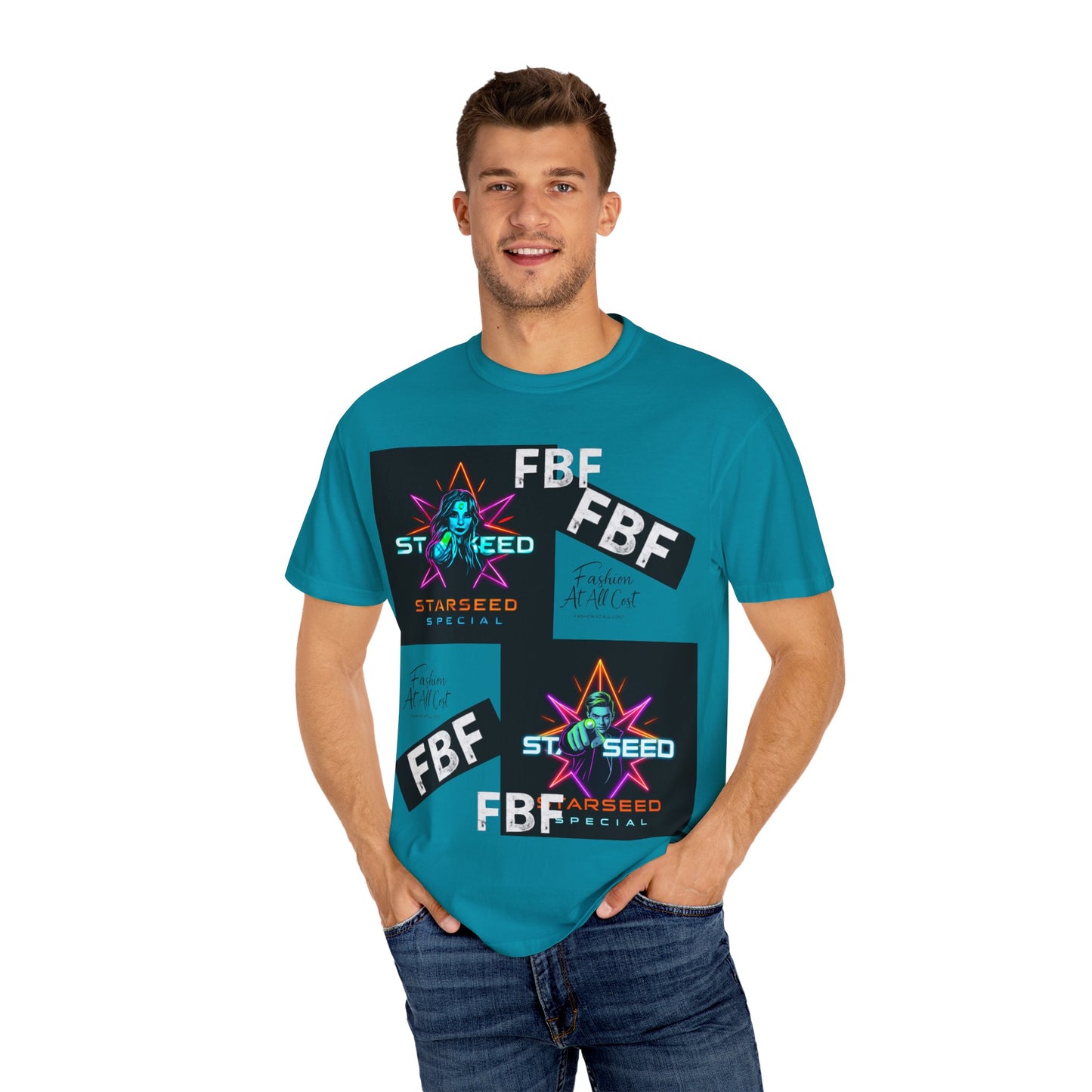 Garment-Dyed T-shirt, Trendy Graphic Tee, Casual Streetwear, Gift for Fashion Lovers, Unisex Style, Everyday Wear