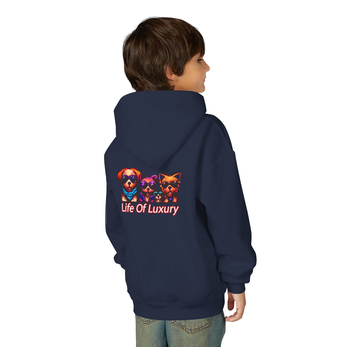 Youth Heavy Blend Hooded Sweatshirt