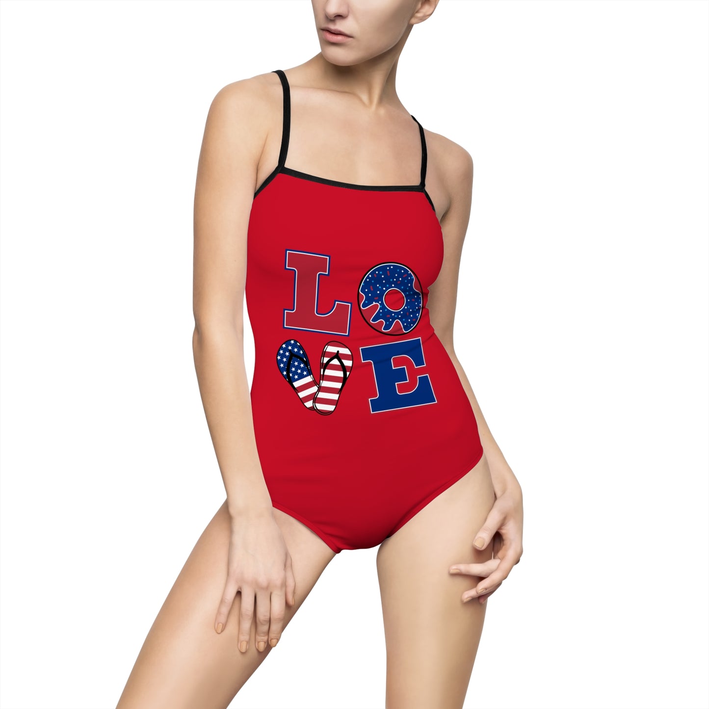 Women's One-piece Swimsuit (AOP)