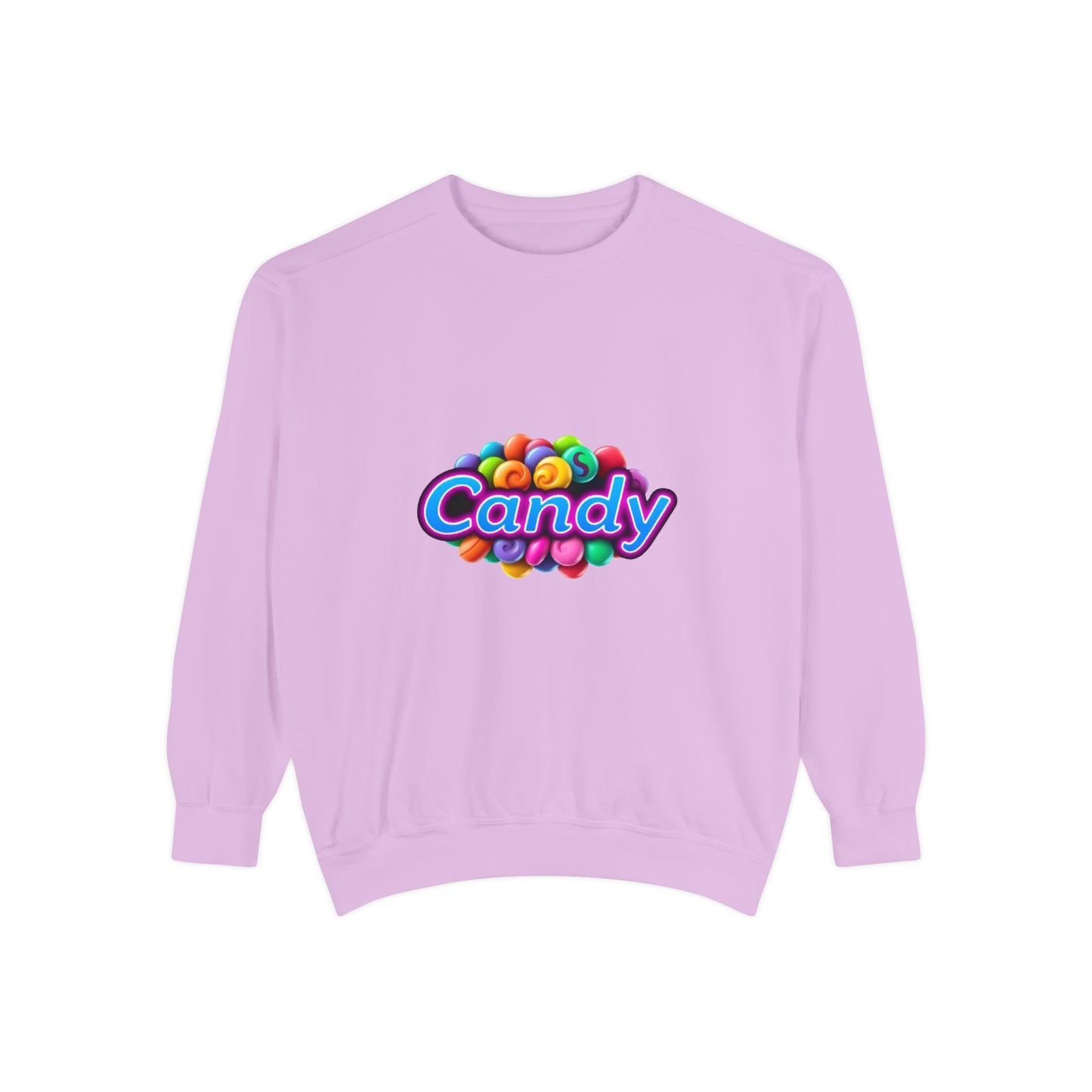 Candy-Themed Unisex Garment-Dyed Sweatshirt - Nostalgic Apparel for Sweet Lovers, Cozy Casual Wear, Gift for Candy Lovers, Colorful [...]