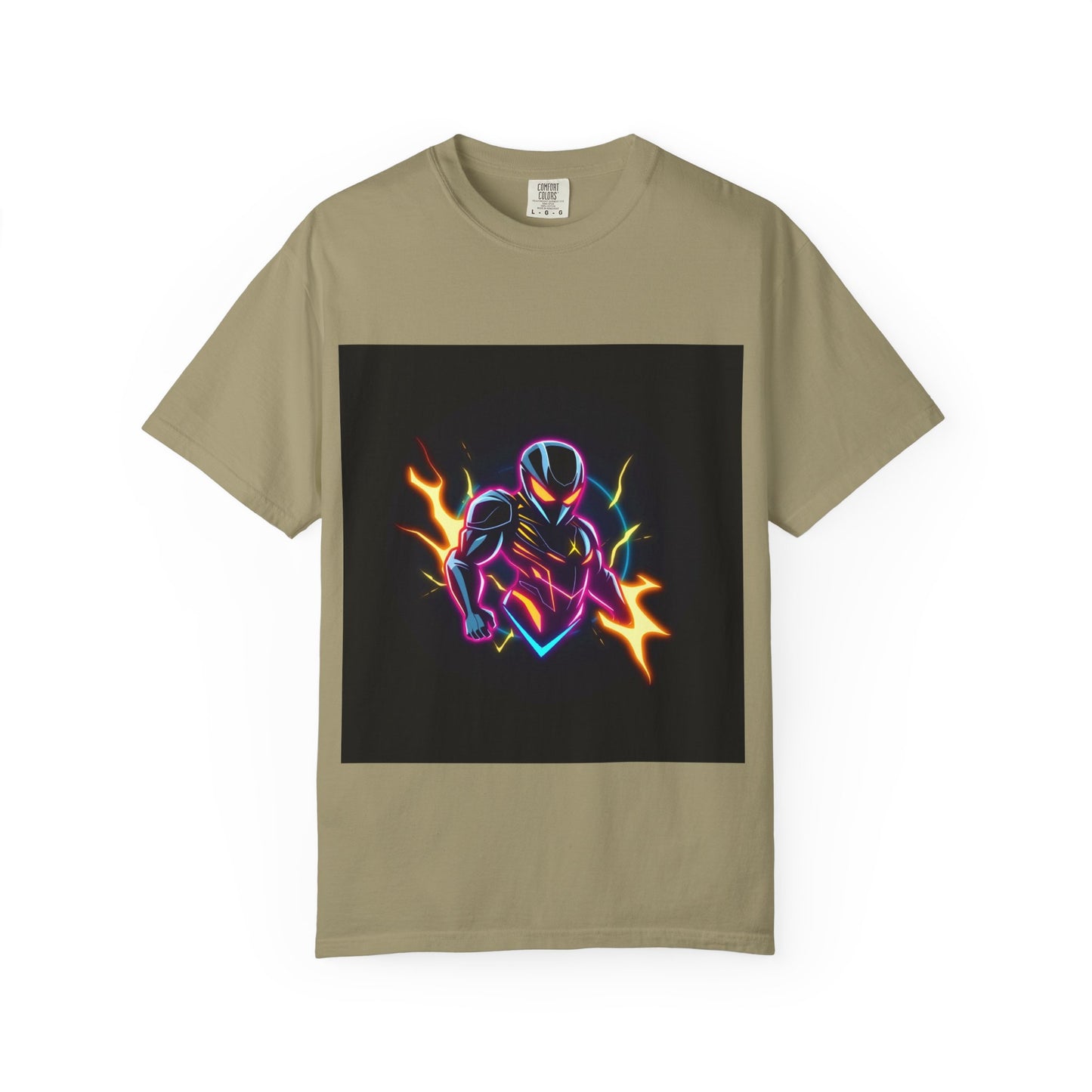 Vibrant Unisex Graphic T-Shirt, Cosmic Dreams Tee, Retro Neon Shirt, Stylish Casual Wear, Gift for Gamers & Dreamers