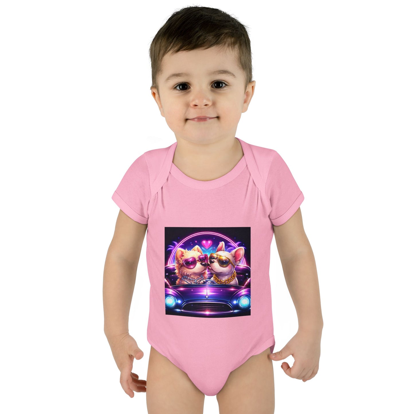 Infant Baby Rib Bodysuit