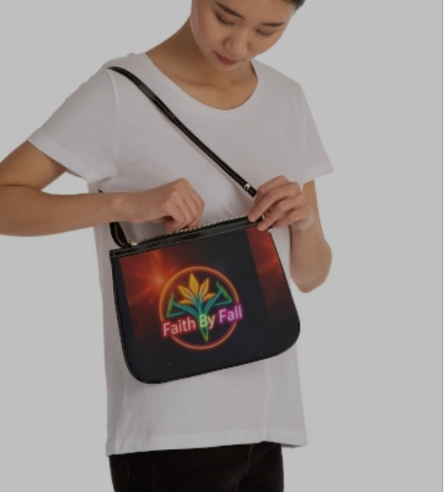 Vibrant Faith Small Shoulder Bag | Stylish Crossbody Purse, Everyday Use, Gift for Faith Lovers, Fall Celebration, Casual Outing