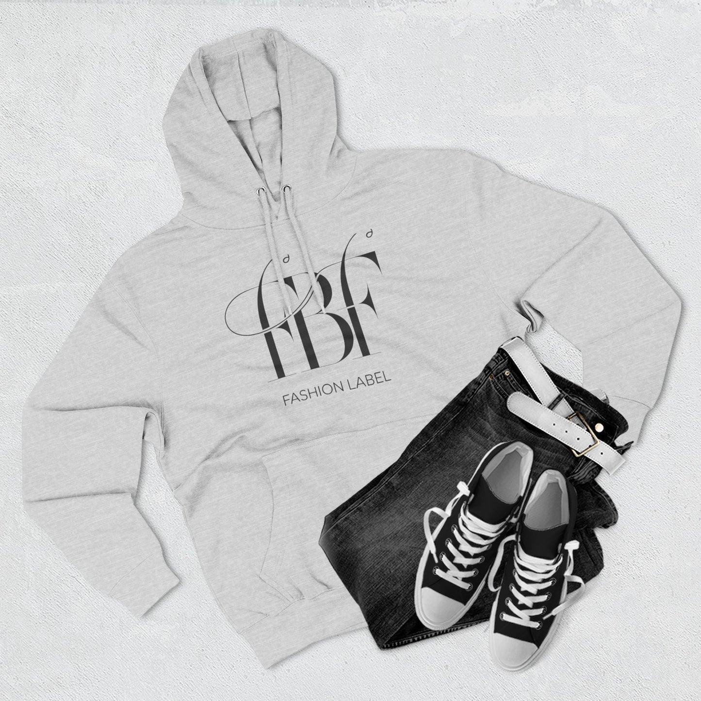 Chic Three-Panel Hoodie | Cozy Fashion, Casual Wear, Gift for Her, Trendy Outfit, Statement Piece