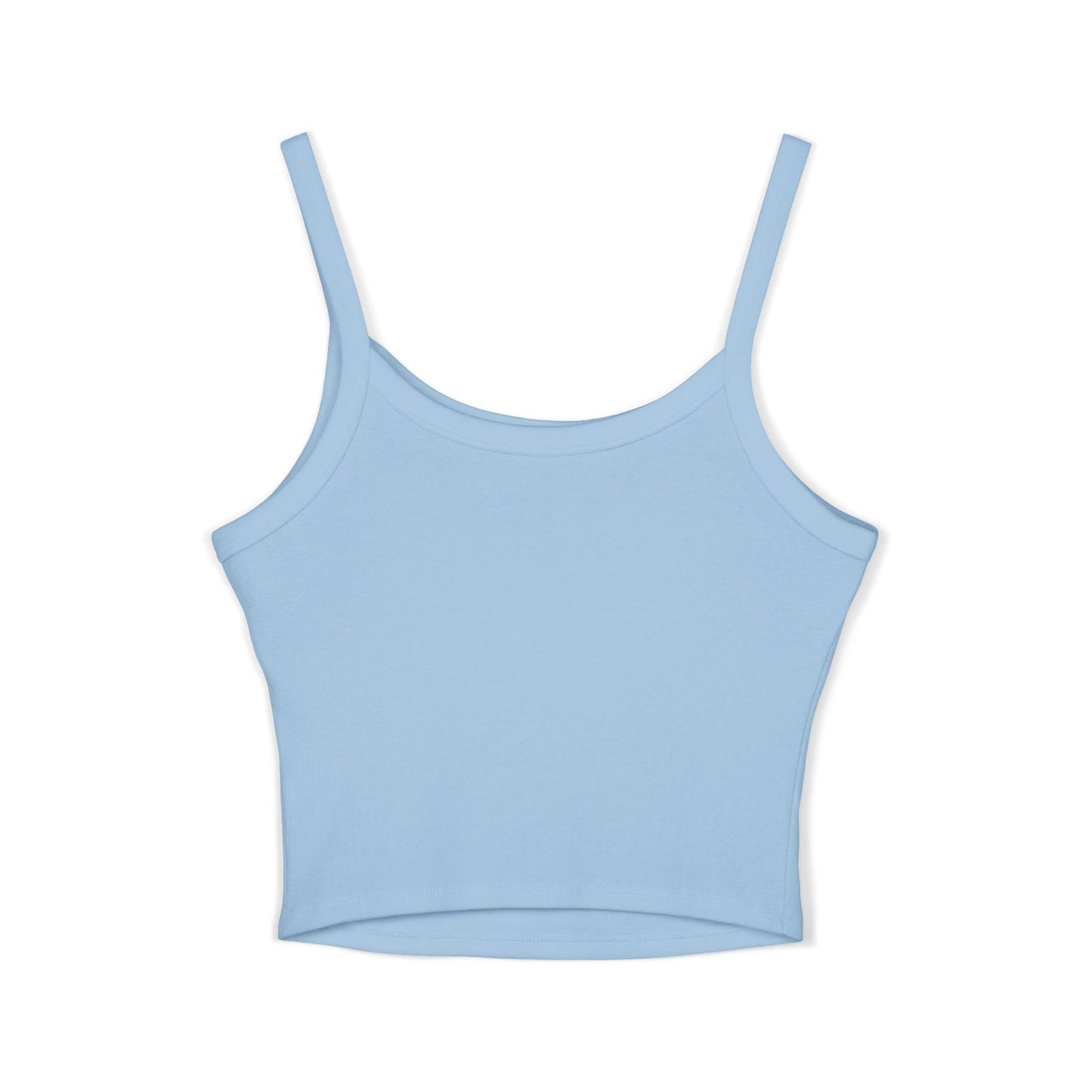 Women's Crop Tank Top — Colorful 'fb fab' Retro Swirl Graphic