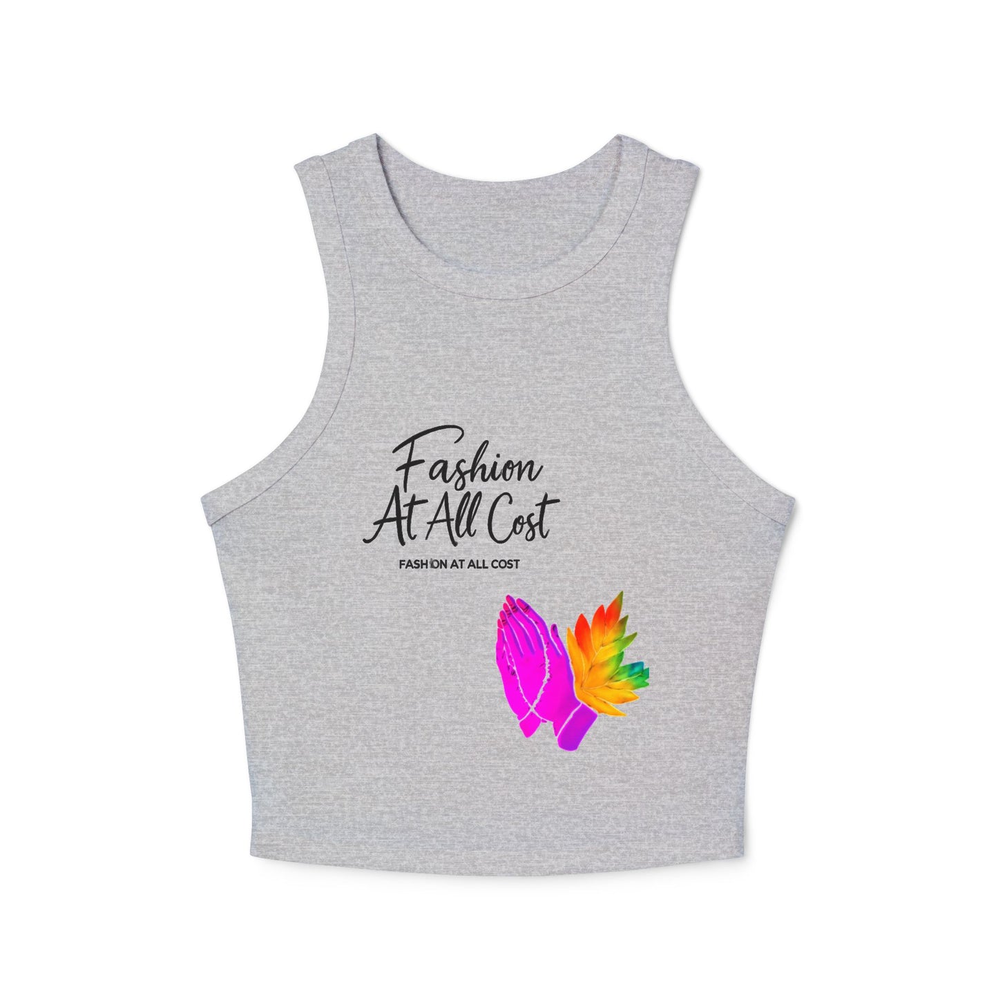 Women's Micro Rib Racer Tank Top