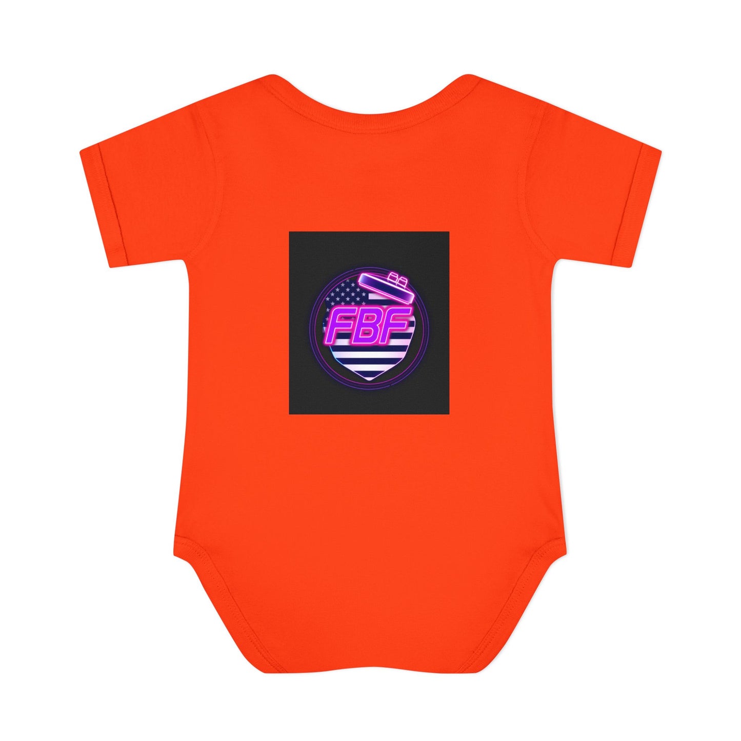 Neon Baby Bodysuit for Trendy Infants, Cool Graphic Onesie, Unique Baby Gift, Personalized Baby Outfit, Modern Infant Apparel