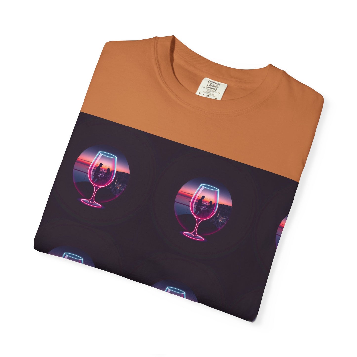 Retro Sunset Glasses T-Shirt, Unisex Garment-Dyed Tee for Casual Wear, Vintage Aesthetic Shirt, Gift for Friends, Summer Vibes Tee, [...]