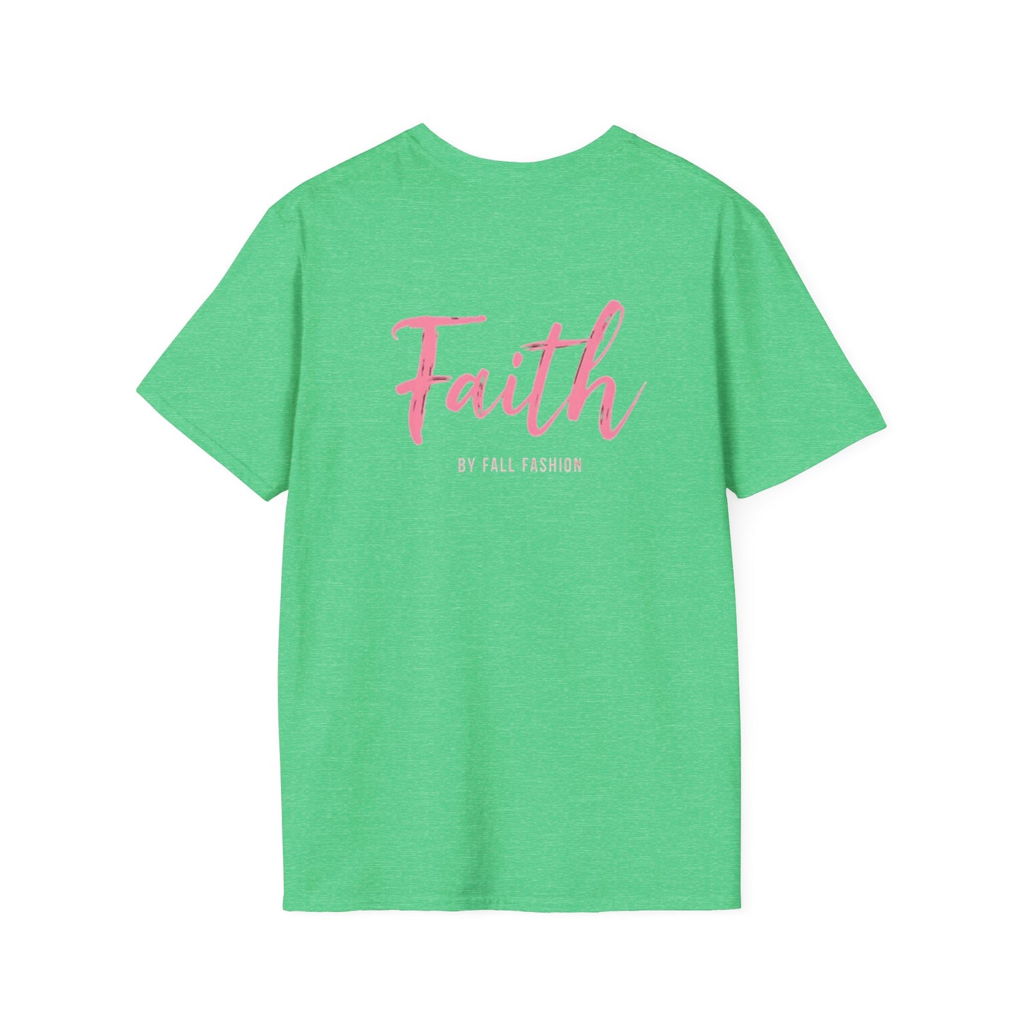 Faith-Inspiring Unisex Softstyle T-Shirt, Everyday Wear, Gift for Her, Christian Apparel, Inspirational Tee, Spiritual Comfort
